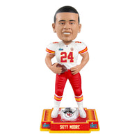 Thumbnail for Skyy Moore Kansas City Chiefs Super Bowl LVII Champions Bobblehead NFL Football