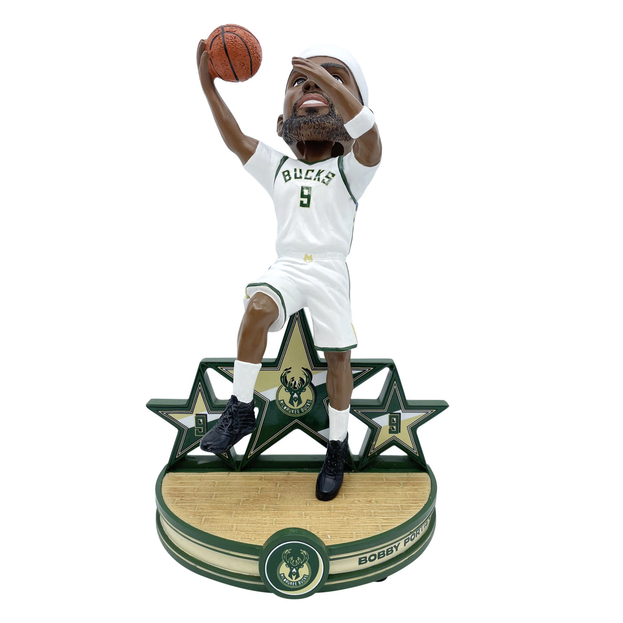 Bobby Portis Milwaukee Bucks 8 Inch Superstar SeriEs Bobble