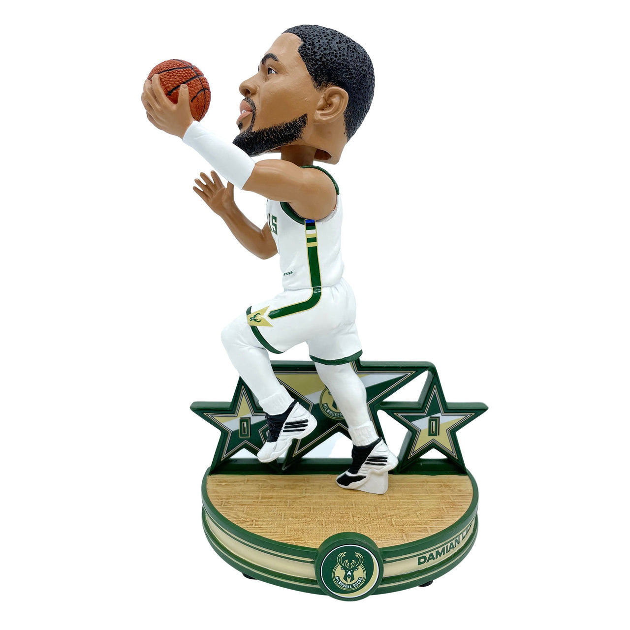 Damian Lillard Milwaukee Bucks 8 Inch Superstar SeRies Bobble