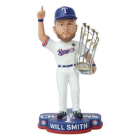 Thumbnail for Will Smith Texas Rangers 2023 World Series ChampioNs 8 Inch Bobble
