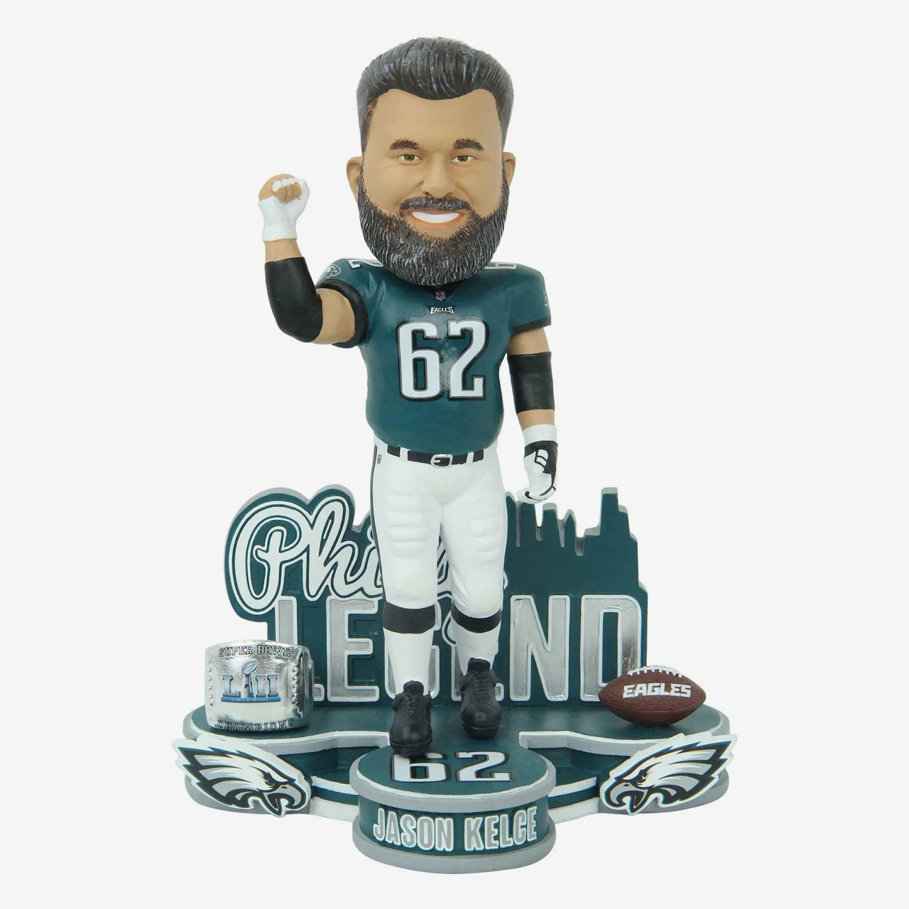 Jason Kelce Philadelphia Eagles Philly Legend BobbLehead