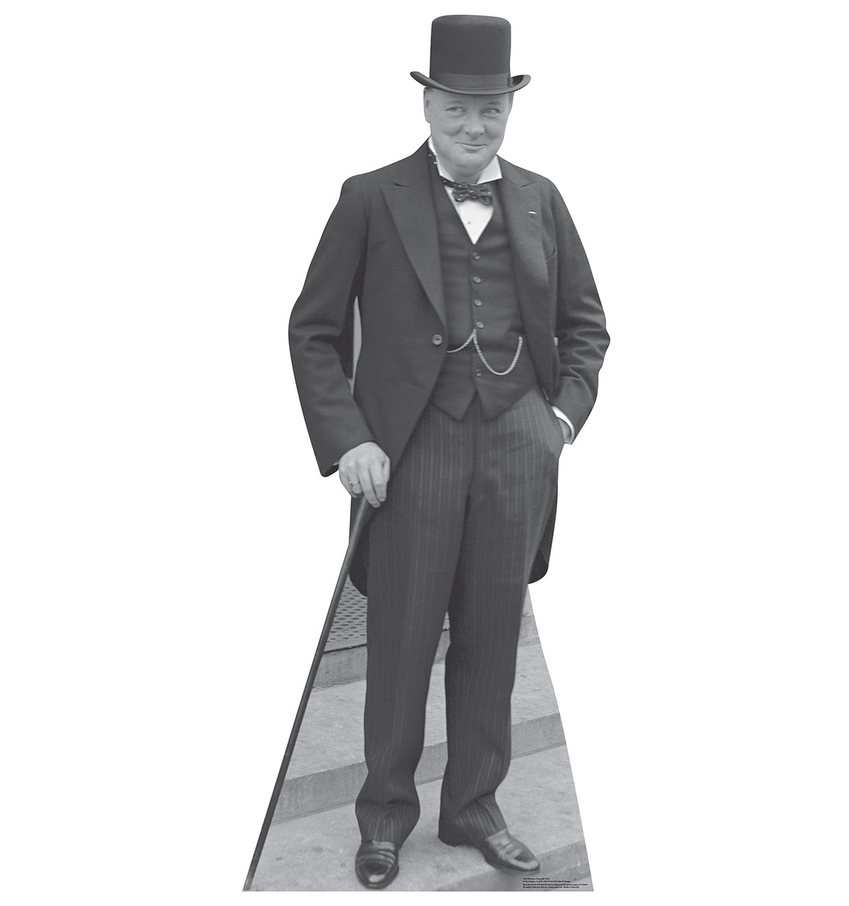 Life-size Winston Churchill Cardboard Cutout