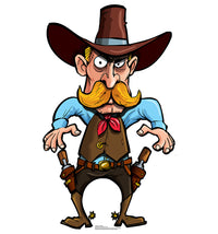 Thumbnail for Cartoon Cowboy - Cardboard Cutout 1978