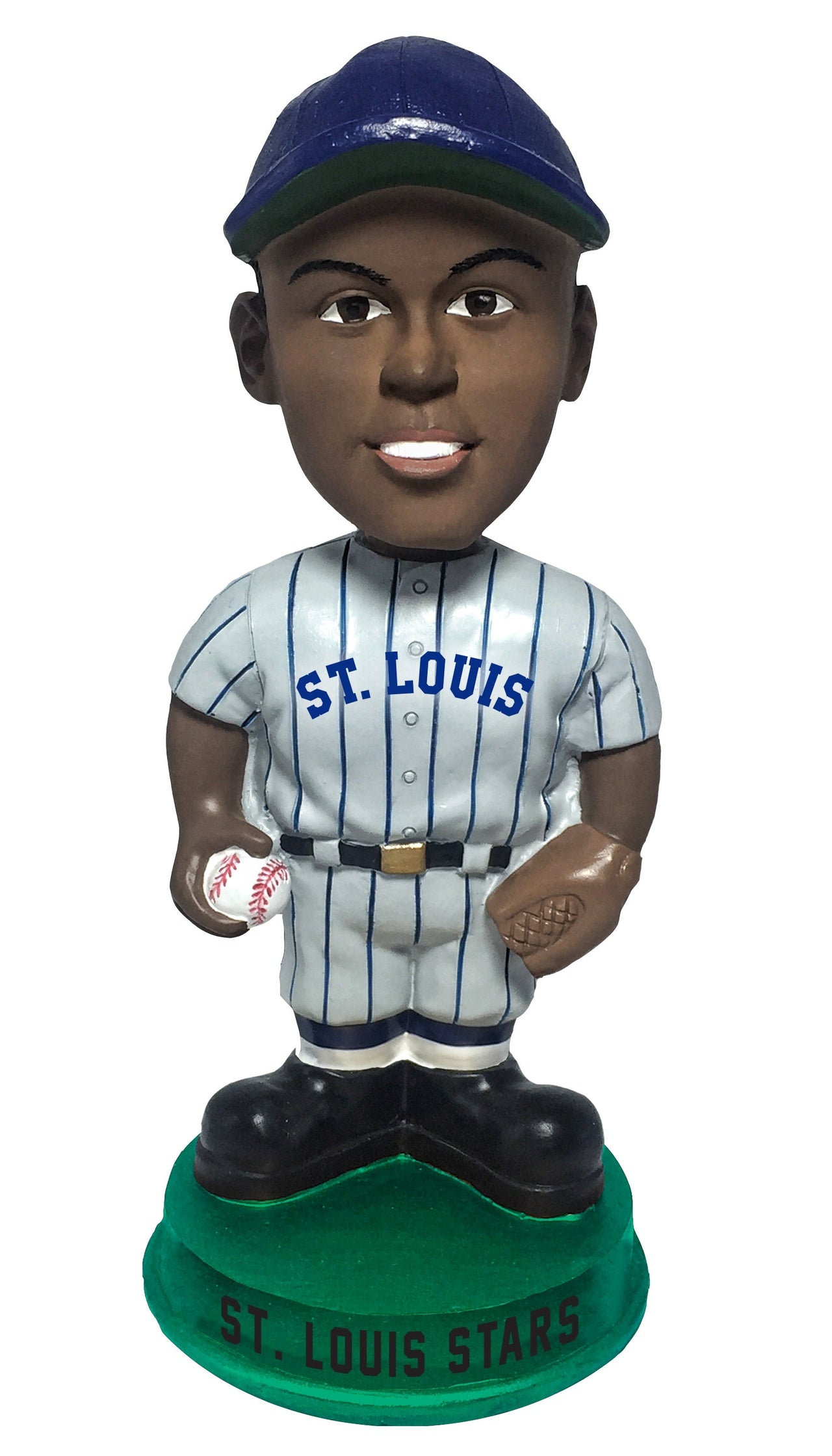 St. Louis Stars Negro Leagues Vintage Green Base Bobblehead Negro Leagues
