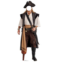 Thumbnail for Life-size Pirate Peg Leg Stand-in Cardboard Cutout