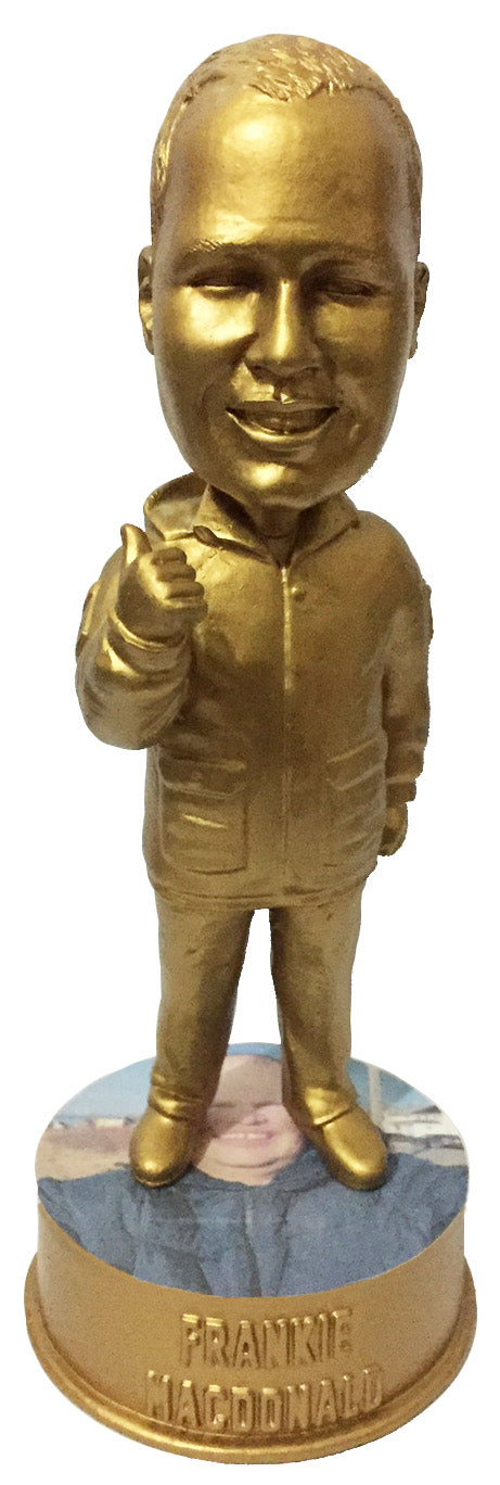 Frankie Macdonald Gold Jacket Gold Talking Bobblehead