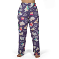 Thumbnail for Book Pattern Lounge Pants