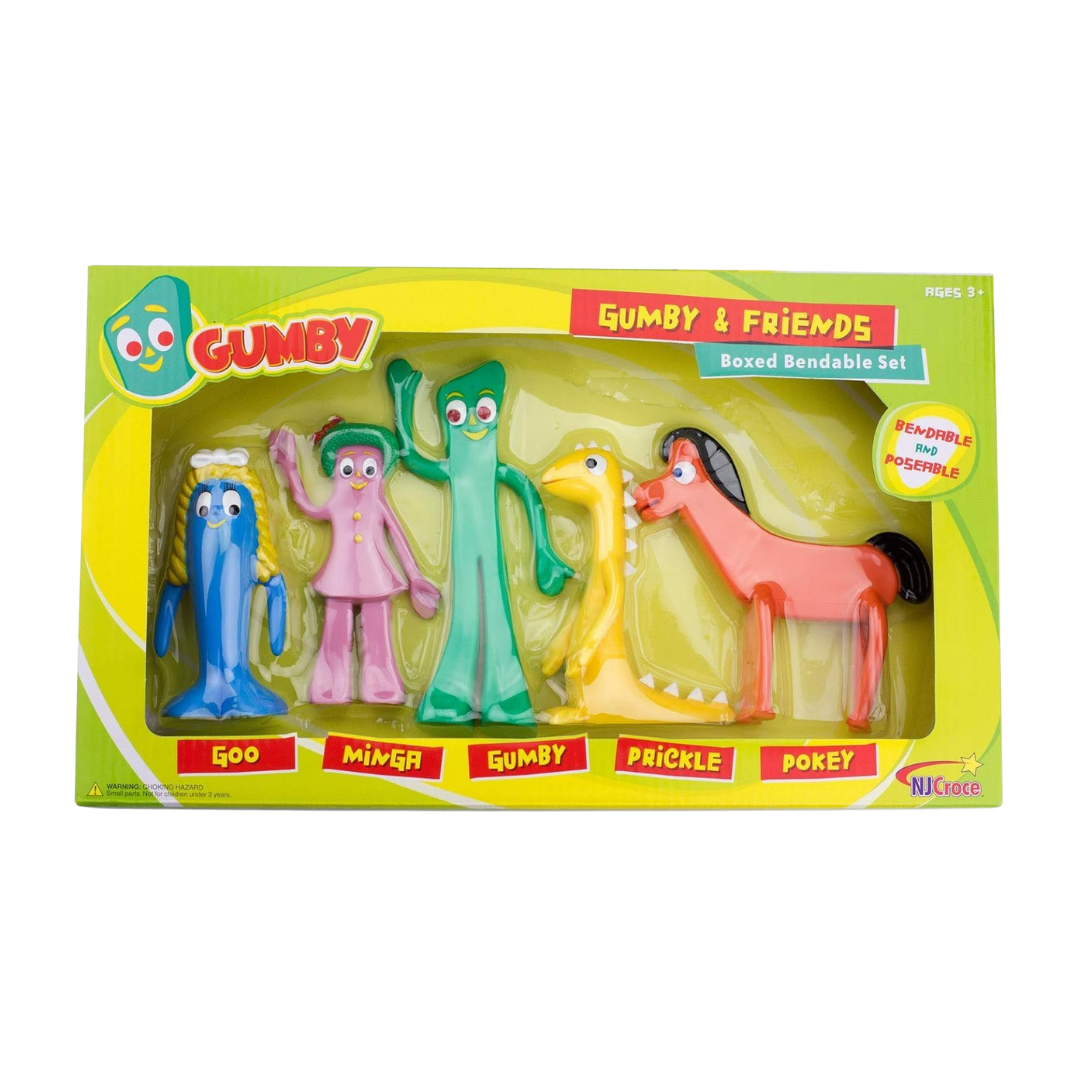 Gumby and Friends Bendable Boxed Set