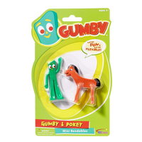 Thumbnail for Gumby and Pokey Mini Bendable Pair
