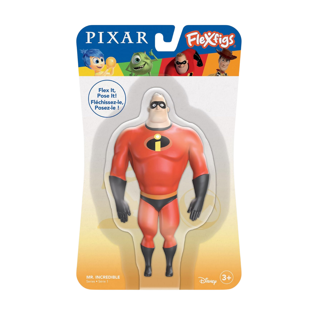 Pixar Mr. Incredible FlexFigs Bendable Figure - Series 1