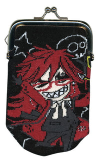 Thumbnail for BLACK BUTLER - GRELL SD KNITTED COIN PURSE