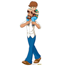 Thumbnail for Life-size Jesus in Jeans with Child Cardboard Cutout