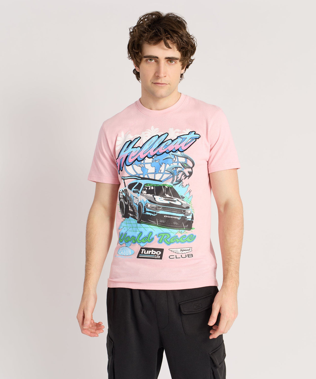 Hellcat Racing Box T-Shirt - Pink
