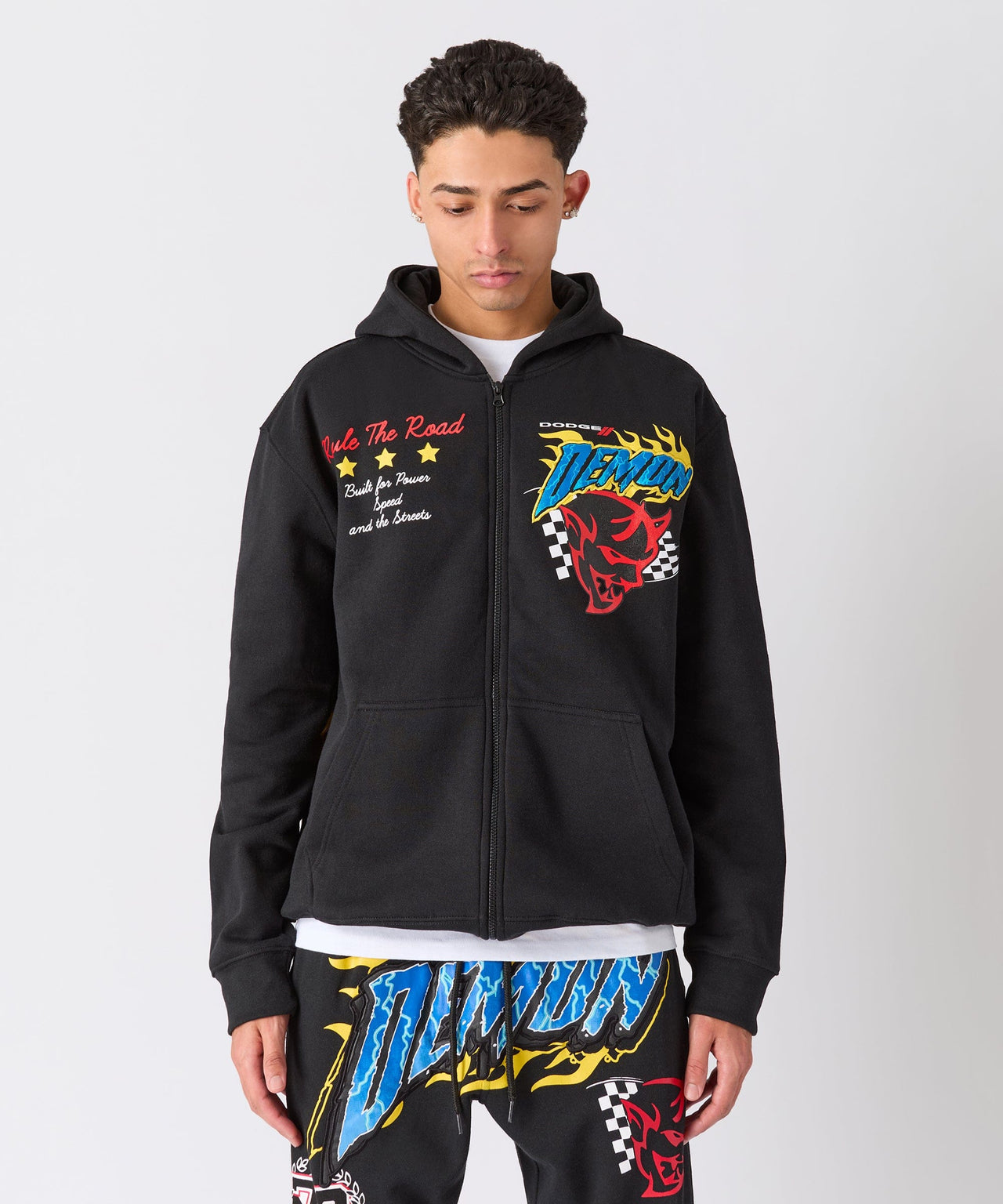 Dodge Demon Full ZIP Hoodie