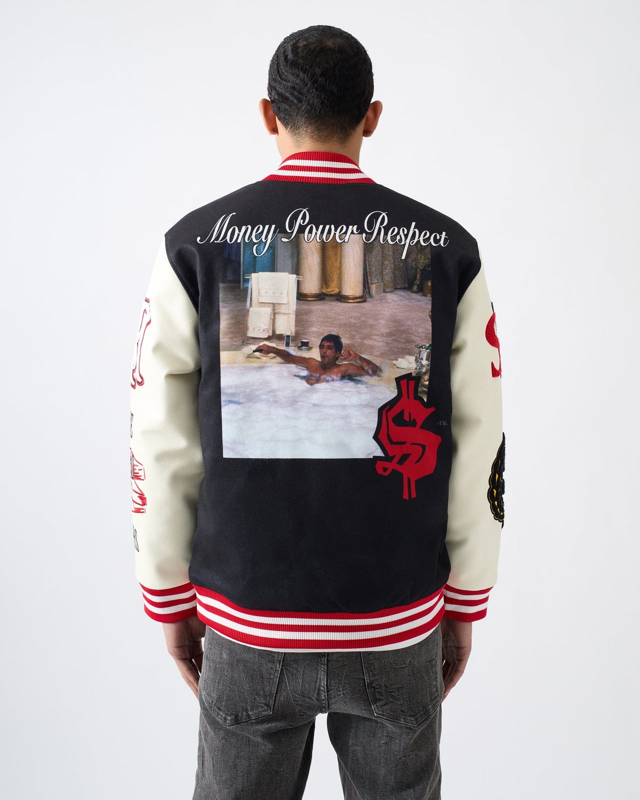 Scarface Varsity Jacket - Black