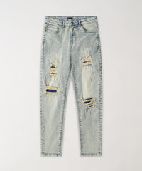 Thumbnail for Panel Distressed Skinny Jeans