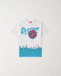 Thumbnail for Mishka Printed T-Shirts - White 1