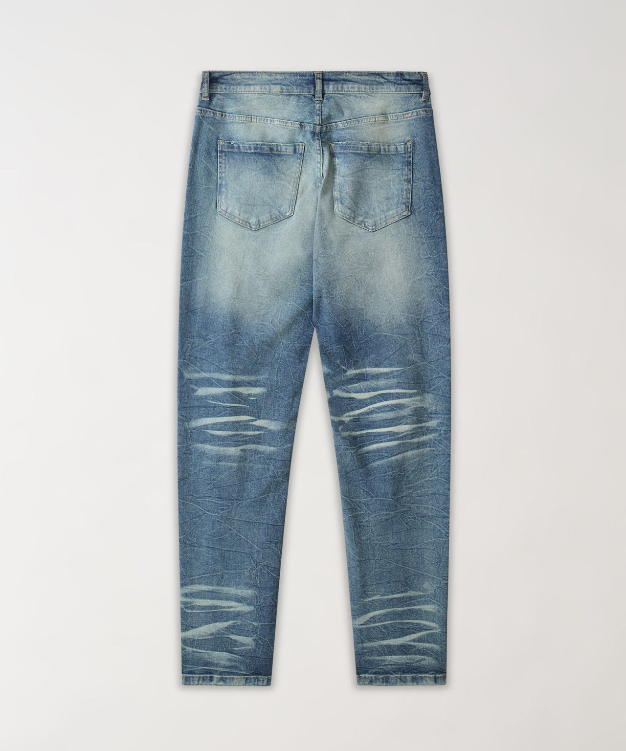 Breakaway Distressed Skinny Jeans - Blue