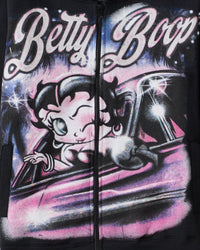 Thumbnail for Women Betty Boop Airbrush Full Zip Hoodie