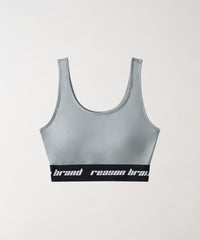 Thumbnail for Cara Women's Sports Bra - Grey