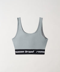 Thumbnail for Cara Women's Sports Bra - Grey