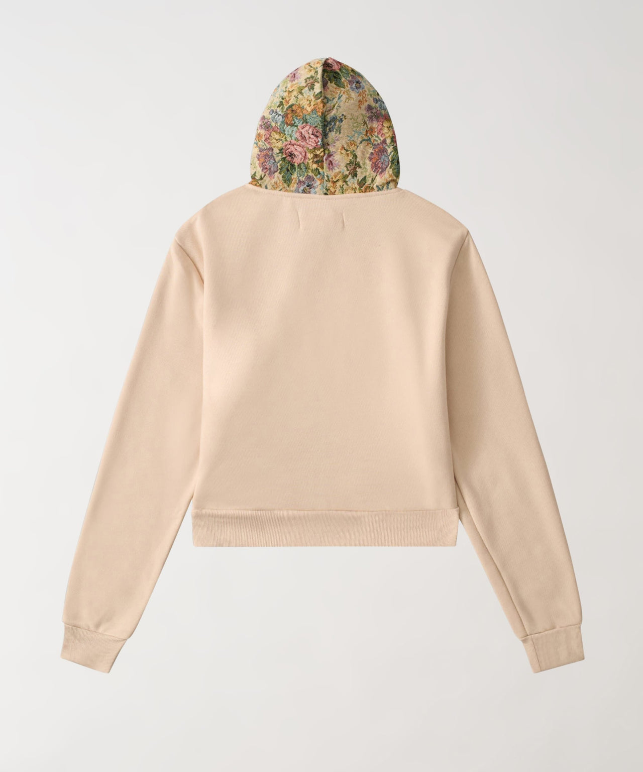 Women Floral Tapestry Graphic Zip Up Hoodie