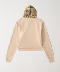 Thumbnail for Women Floral Tapestry Graphic Zip Up Hoodie