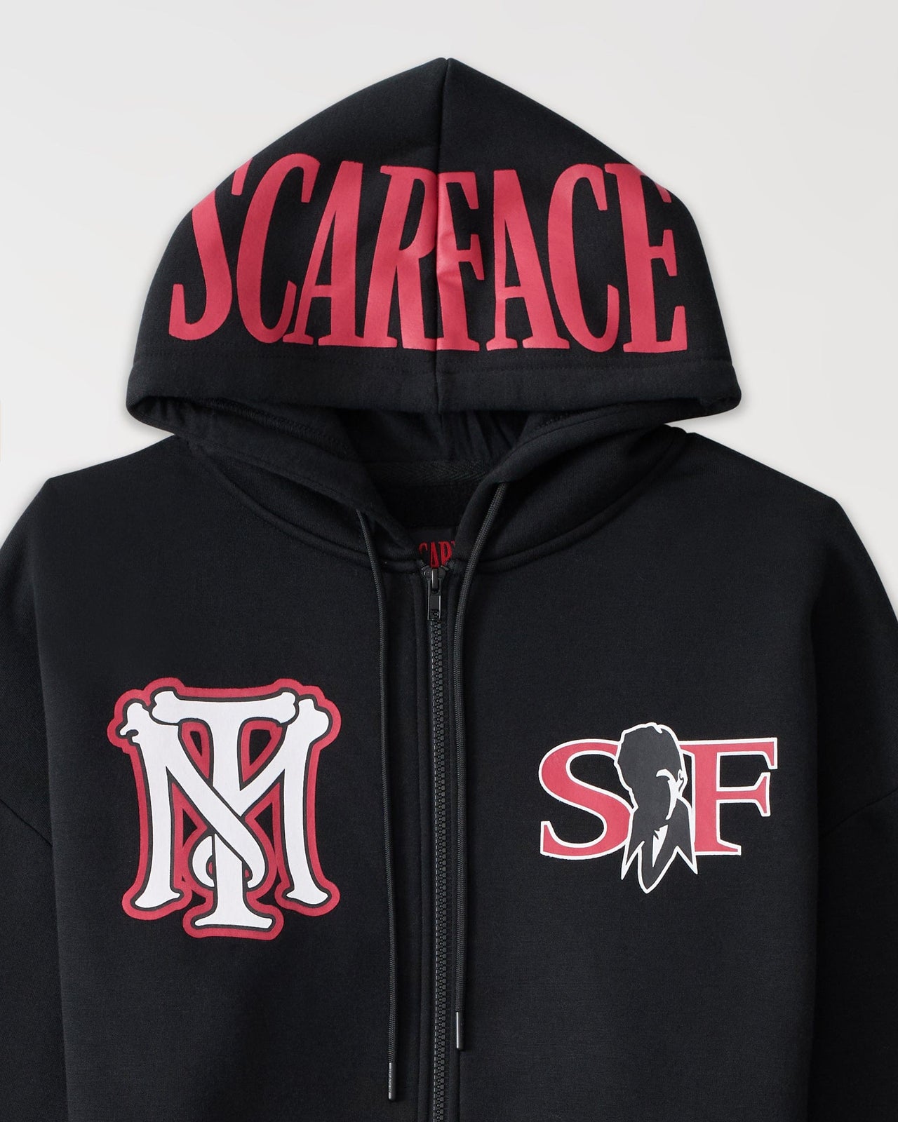 Scarface Full ZIP Hoodie - Black