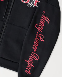Thumbnail for Scarface Full ZIP Hoodie - Black