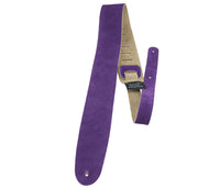Thumbnail for Purple Soft Suede Guitar Strap