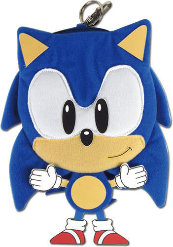 SONIC THE HEDGEHOG - SONIC PLUSH COIN PURSE 7" H