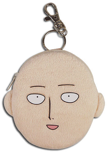 ONE PUNCH MAN- SAITAMA FACE COIN PURSE 4'H