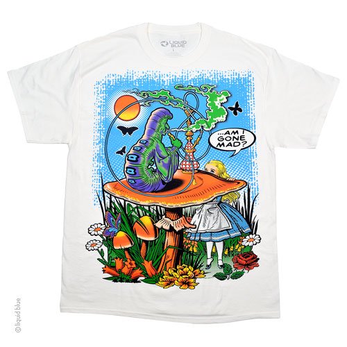 Alice Pop Art Jumbo White T-Shirt