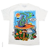 Thumbnail for Alice Pop Art Jumbo White T-Shirt