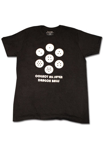 DRAGON BALL SUPER- 7 DRAGON BALLS MEN'S SCREEN PRINT T-SHIRT