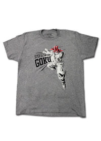 Thumbnail for DRAGON BALL SUPER- SSG GOKU MEN'S SCREEN PRINT T-SHIRT