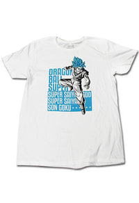 Thumbnail for DRAGON BALL SUPER- SSGSS GOKU MEN'S SCREEN PRINT T-SHIRT