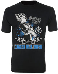 Thumbnail for DRAGON BALL SUPER- VEGETA 04 MEN'S SCREEN PRINT T-SHIRT