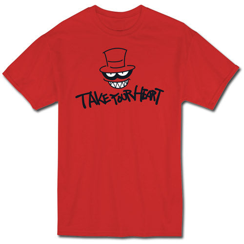 PERSONA 5 THE ANIMATION- TAKE YOUR HEART RED MEN'S T-SHIRT