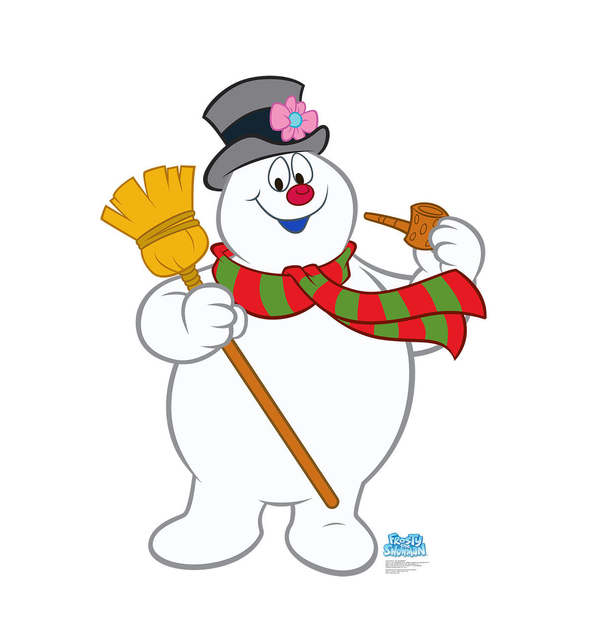 Life-size Frosty The Snowman Cardboard Cutout
