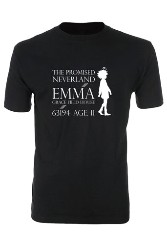 THE PROMISED NEVERLAND - EMMA WHITE SKETCH MEN T-SHIRT