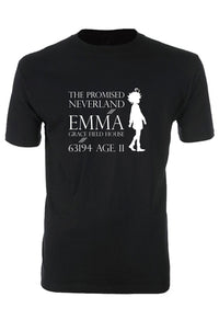 Thumbnail for THE PROMISED NEVERLAND - EMMA WHITE SKETCH MEN T-SHIRT