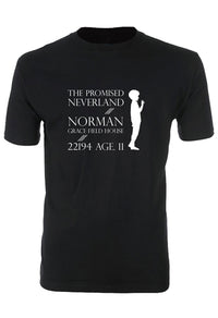 Thumbnail for THE PROMISED NEVERLAND - MORMAN WHITE SKETCH MEN T-SHIRT