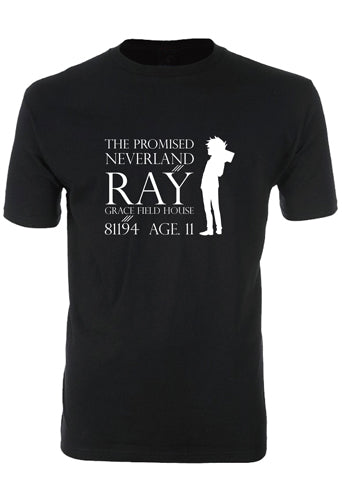 THE PROMISED NEVERLAND - RAY WHITE SKETCH MEN T-SHIRT