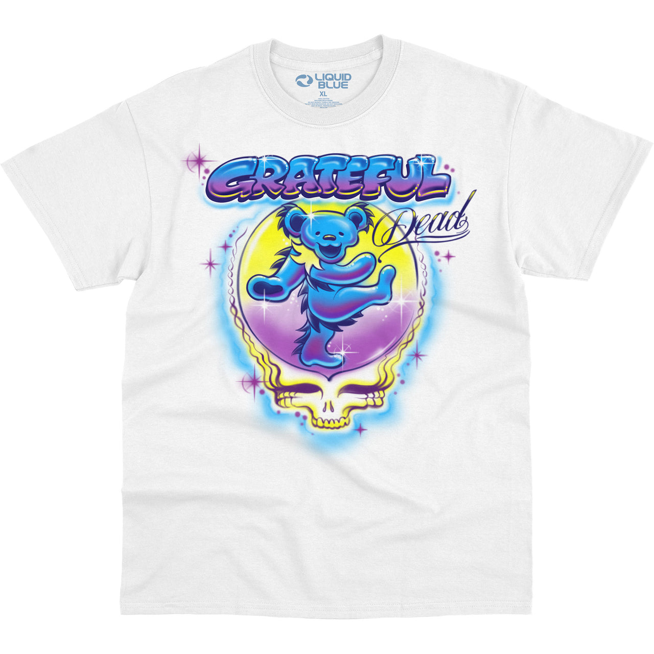Airbrush SYF Bear White T-Shirt
