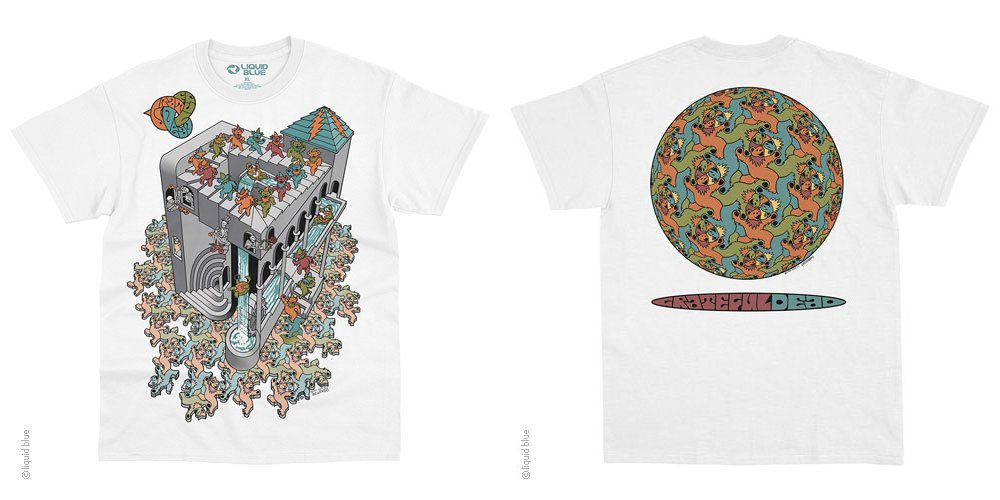 Grateful Dead Stair Bears T-Shirt