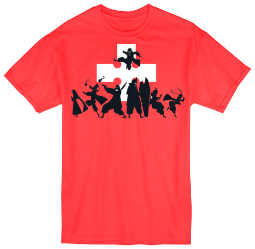 FIRE FORCE- GROUP SILHOUETTE MEN T-SHIRT