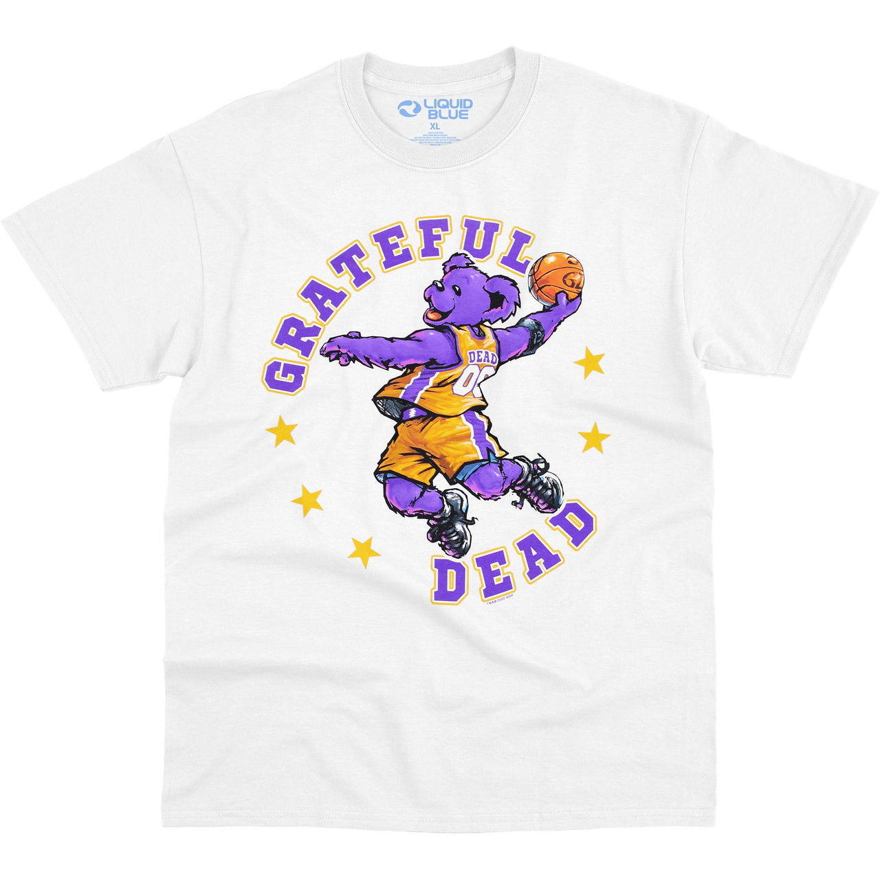 Hoops Bear White T-Shirt