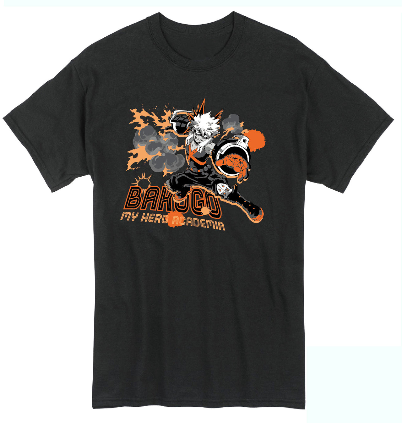 MY HERO ACADEMIA- BAKUGO ACTION MENS T-SHIRT