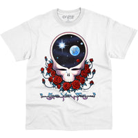 Thumbnail for Space Your Face White T-Shirt